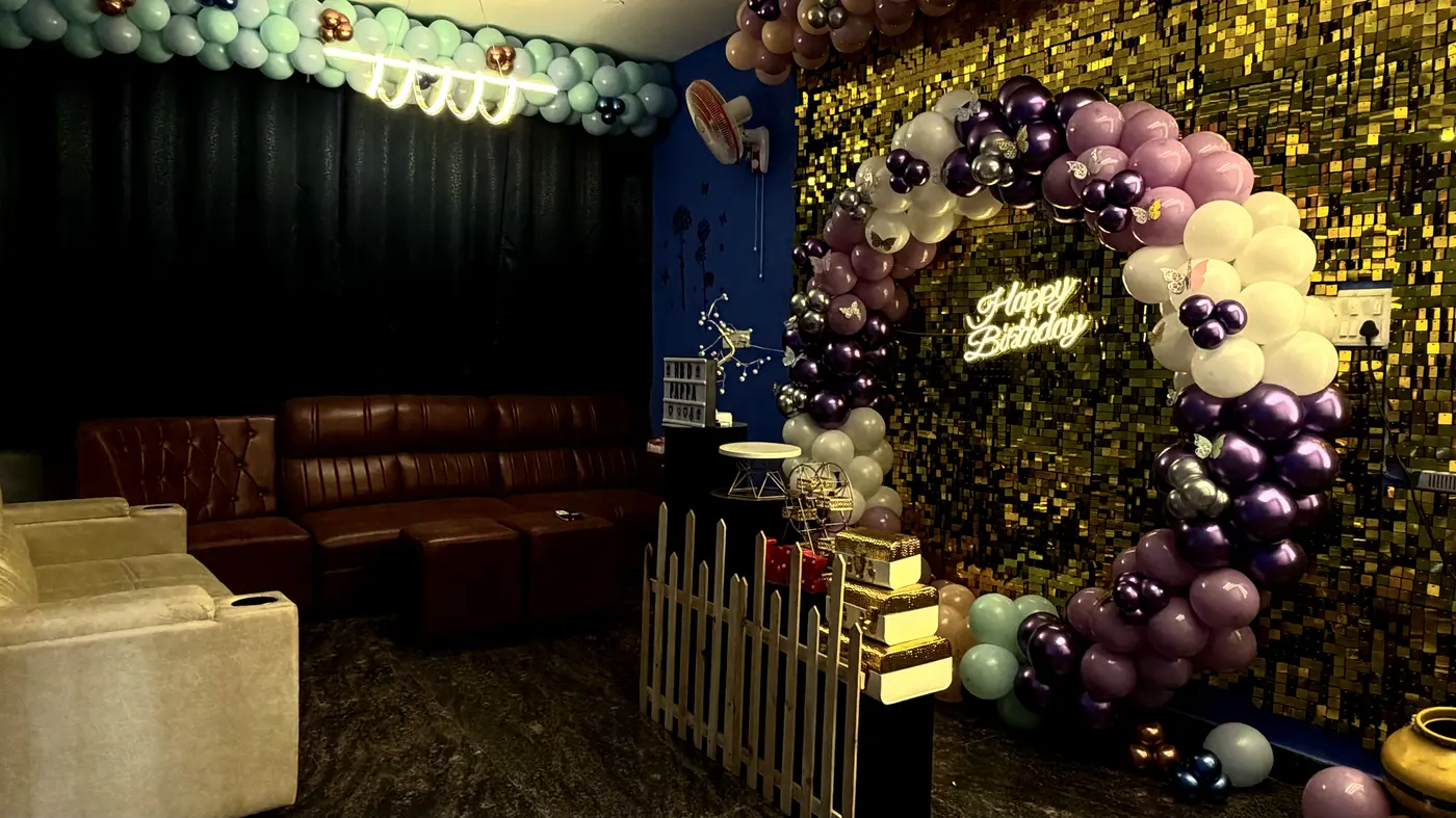 Rock Cine Celebration private theatre setup 6